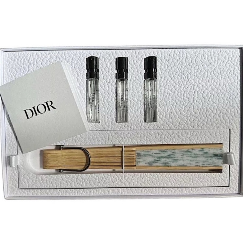Dior Lily of the Valley Fan Set - Picture 3 of 8